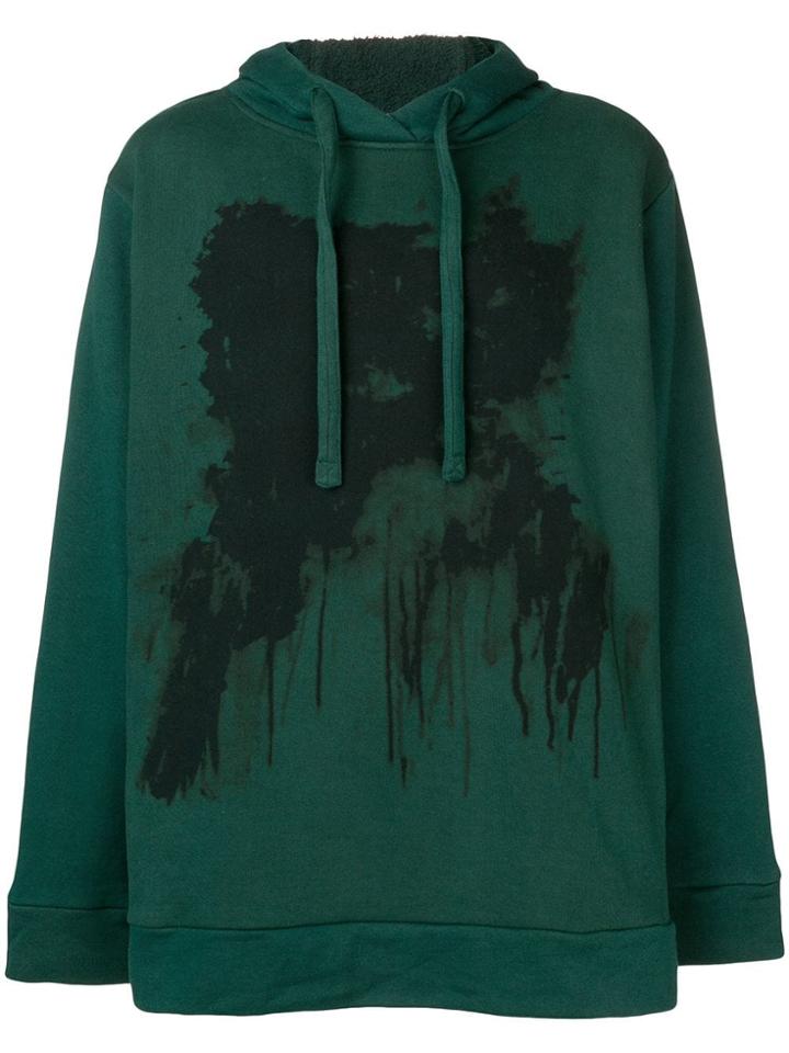 Forcerepublik Printed Hoodie - Green