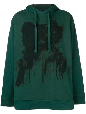 Forcerepublik Printed Hoodie - Green