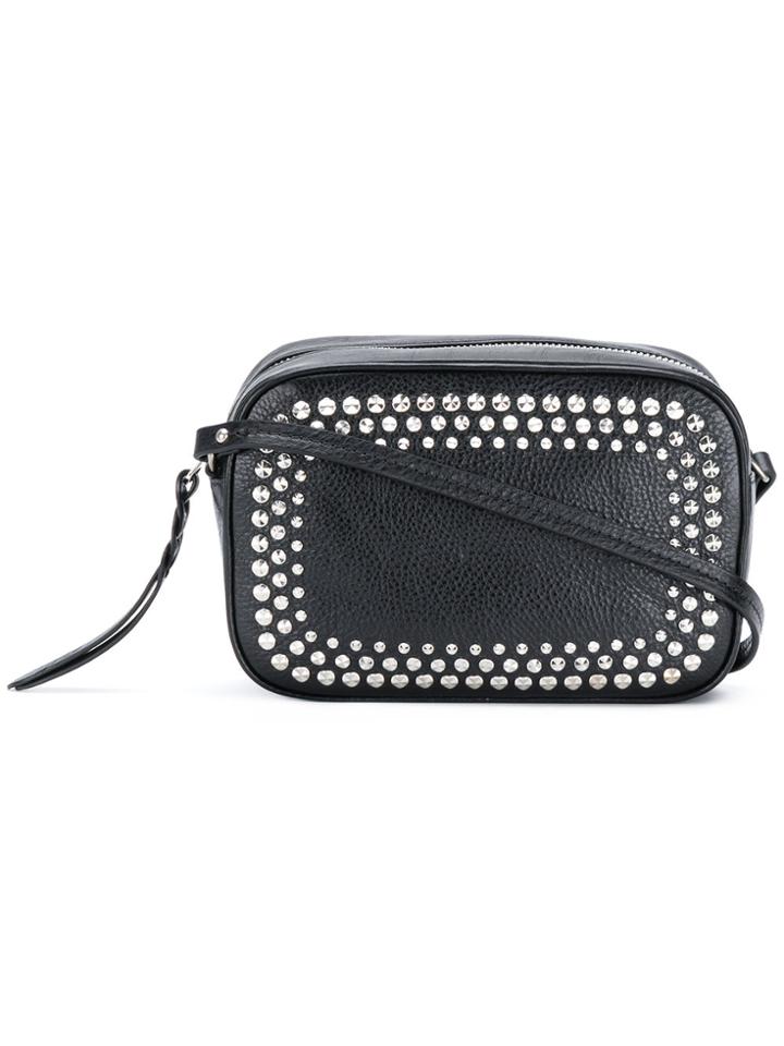 Alexander Mcqueen Studded Shoulder Bag - Black