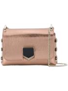 Jimmy Choo Lockett Mini Shoulder Bag - Pink & Purple