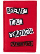 Valentino Valentino Garavani Wallet With Jamie Reid Patches - Red