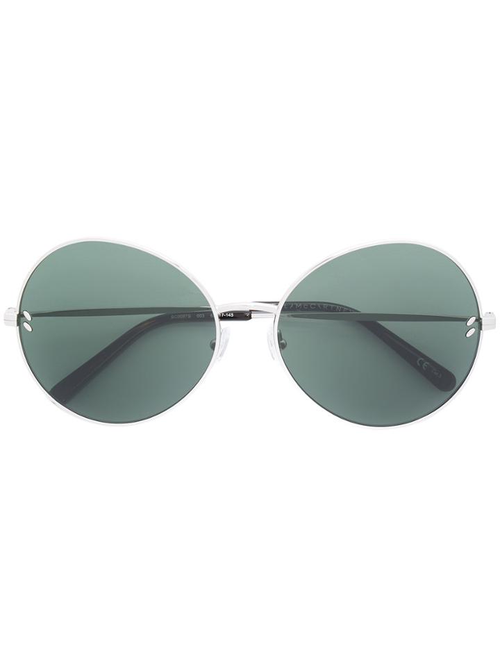 Stella Mccartney Eyewear Round Sunglasses - Metallic