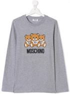 Moschino Kids Toy Bear T-shirt - Grey
