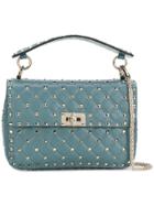 Valentino Studded Square Shoulder Bag - Green