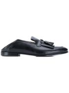 Salvatore Ferragamo Tassel Detail Loafers - Black