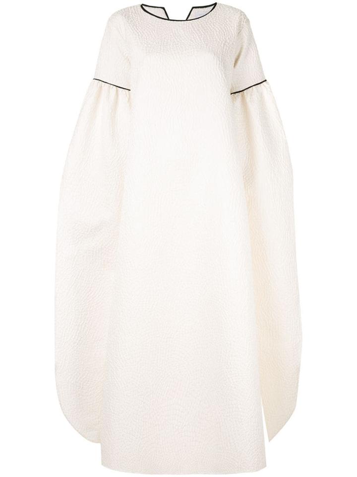Mounay Angelic Kaftan Dress - White