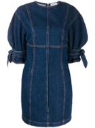 Attico Denim Dress - Blue