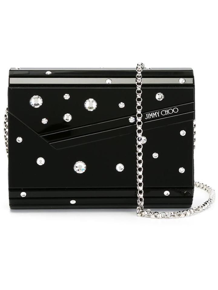 Jimmy Choo 'candy' Clutch, Women's, Black, Acrylic/metal (other)