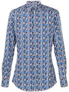 Dolce & Gabbana Logo Print Shirt - Blue