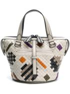 Bottega Veneta Tambura Tote Bag - Grey