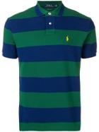 Polo Ralph Lauren Striped Logo Polo T-shirt - Green