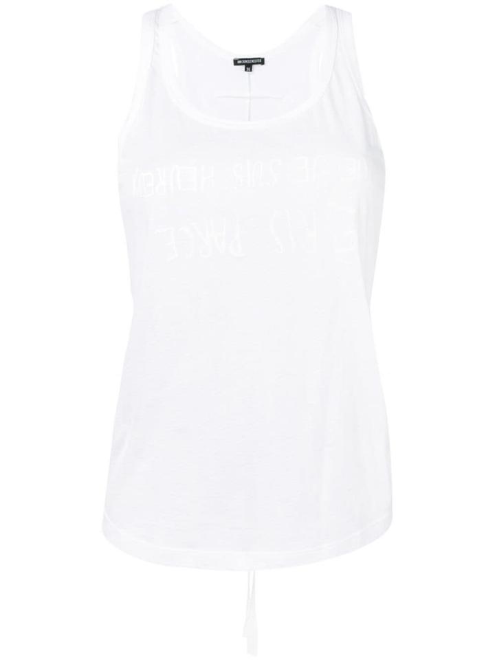 Ann Demeulemeester Happiness Top - White
