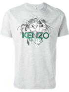 Kenzo 'jungle Kenzo' T-shirt, Men's, Size: Large, Grey, Cotton