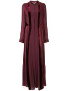 Zeus+dione Zipped Flared Maxi Dress