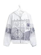 Kenzo Kids 'paris' Zipped Up Hoodie