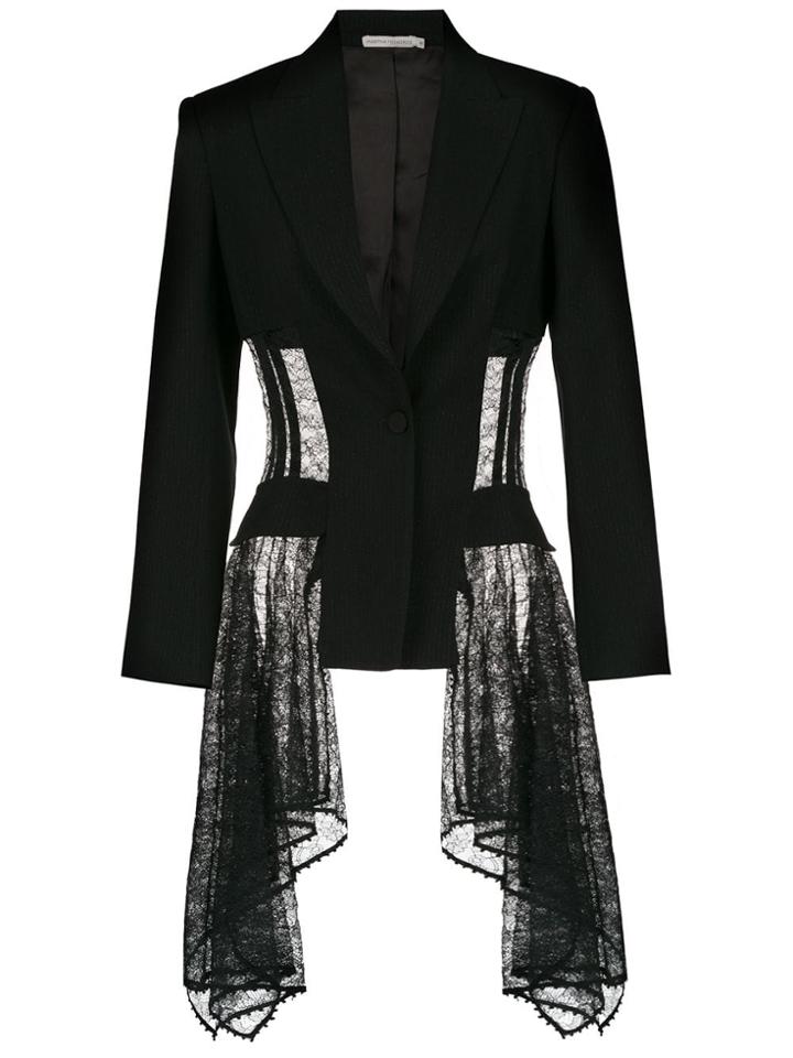 Martha Medeiros Corset Blazer - Black