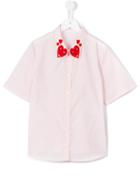 Vivetta Kids Cornacchia Shirt, Girl's, Size: 14 Yrs, Pink/purple
