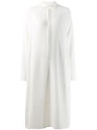 Dsquared2 Belted Shirt Dress - White