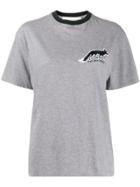 Golden Goose Fox Patch T-shirt - Grey