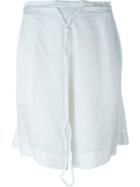 Andrea Ya Aqov Drawstring Shorts, Women's, Size: Xs, White, Modal/cotton/cupro