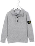 Stone Island Kids Logo Patch Jumper