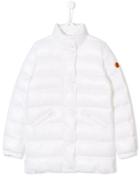 Save The Duck Kids Teen Padded Coat - White