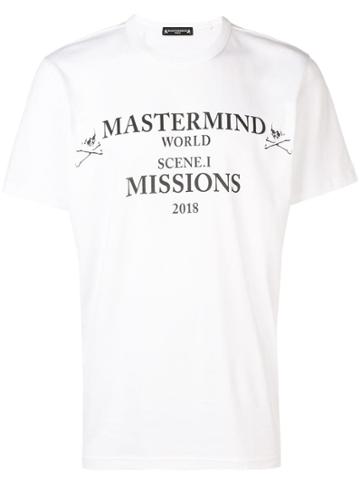 Mastermind World Front Logo T-shirt - White