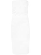 Rick Owens - Strapless Cocktail Dress - Women - Cotton/spandex/elastane/viscose - 42, Women's, White, Cotton/spandex/elastane/viscose