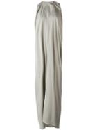 Rick Owens Draped Maxi Dress, Women's, Size: 42, Nude/neutrals, Viscose/spandex/elastane