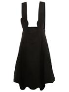 Comme Des Garçons Shoulder Strap Skirt, Women's, Size: Small, Black, Polyester/wool