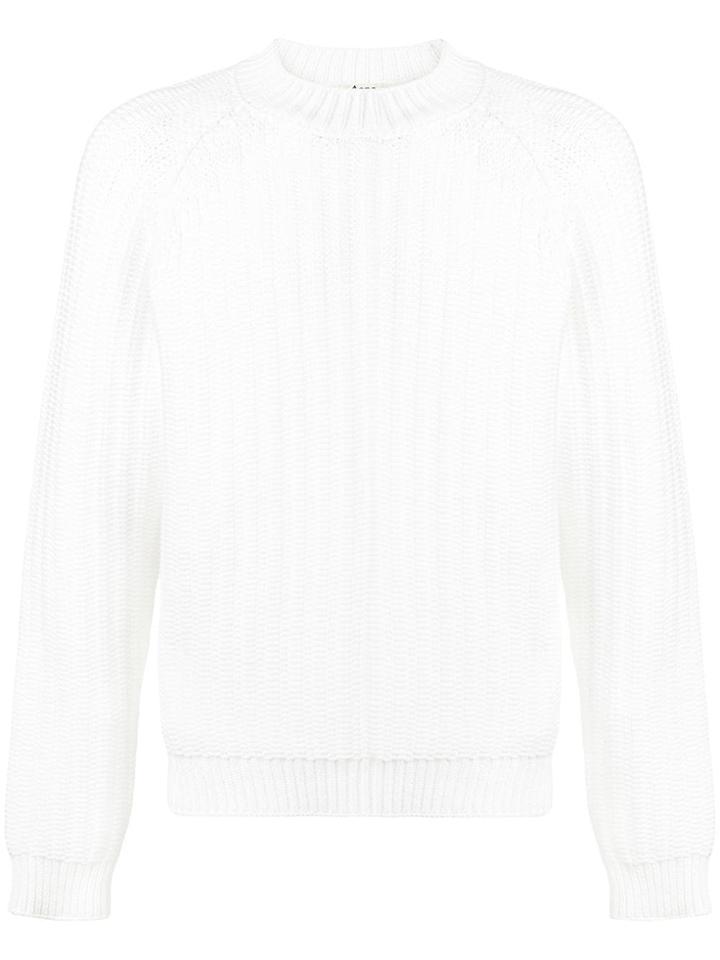 Acne Studios Basket Weave Sweater - White