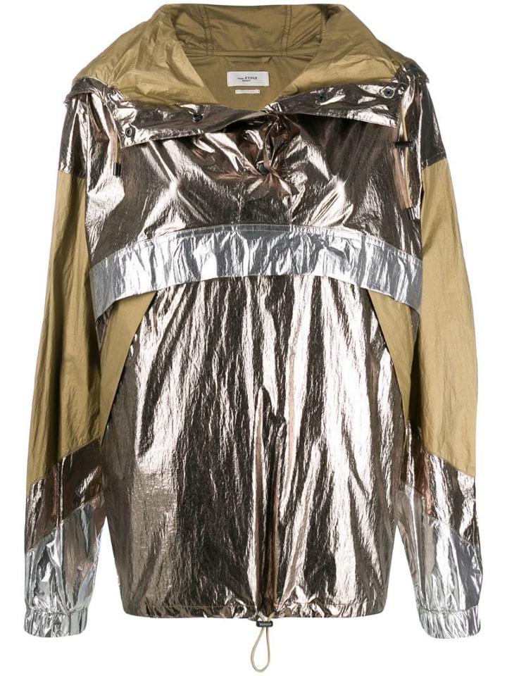 Isabel Marant Kizzy Raincoat - Metallic