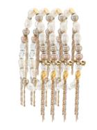 Camila Klein Pérola 4 Bracelets Set - Gold