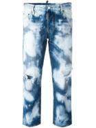 Dsquared2 Tomboy Bleached Jeans - Blue
