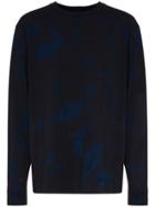 John Elliott Printed Long-sleeve T-shirt - Black