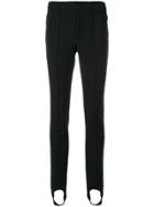 Moncler Grenoble Heel Cuff Skinny Trousers - Black