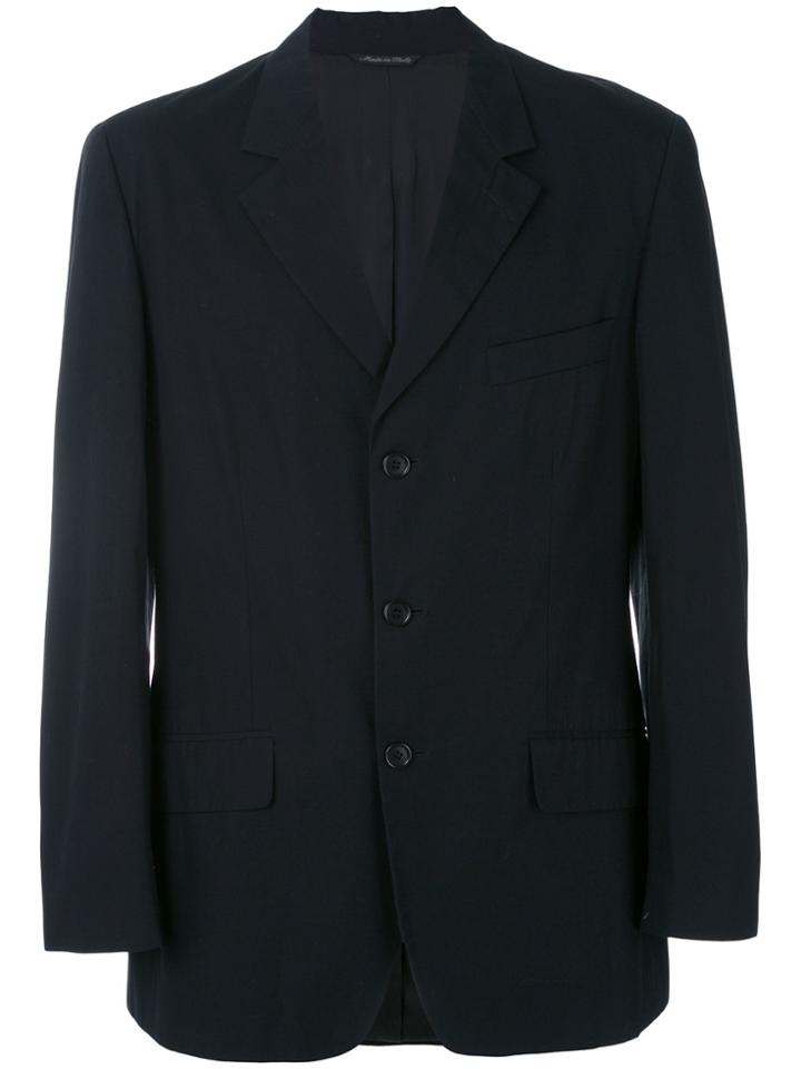 Moschino Vintage Zorro Motif Blazer - Black