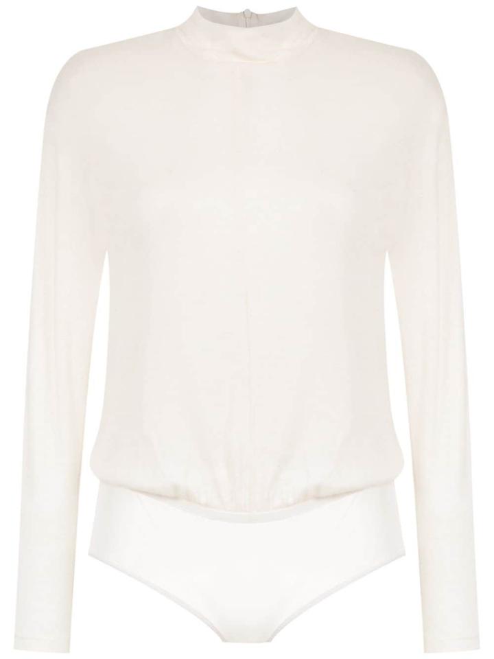 Nk Knitted Bodysuit - White
