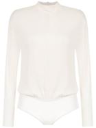 Nk Knitted Bodysuit - White