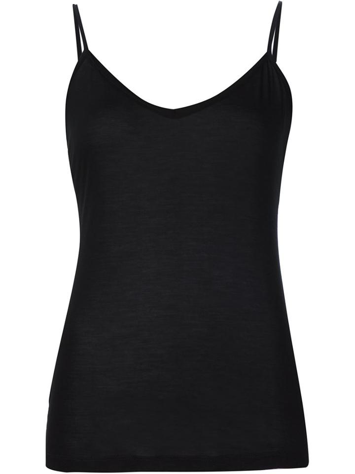 Majestic Filatures Cami Top, Women's, Size: 2, Black, Viscose