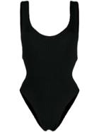 Reina Olga Ruby Scrunch Swimsuit - Black