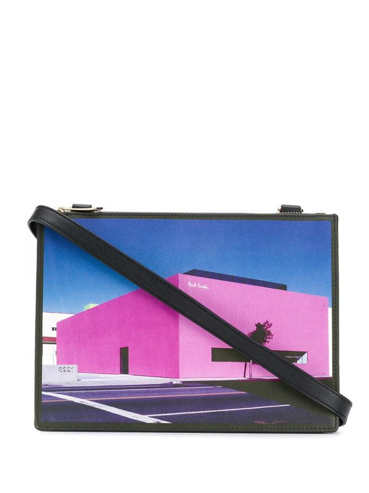 Paul Smith La Shop Crossbody Bag - Black