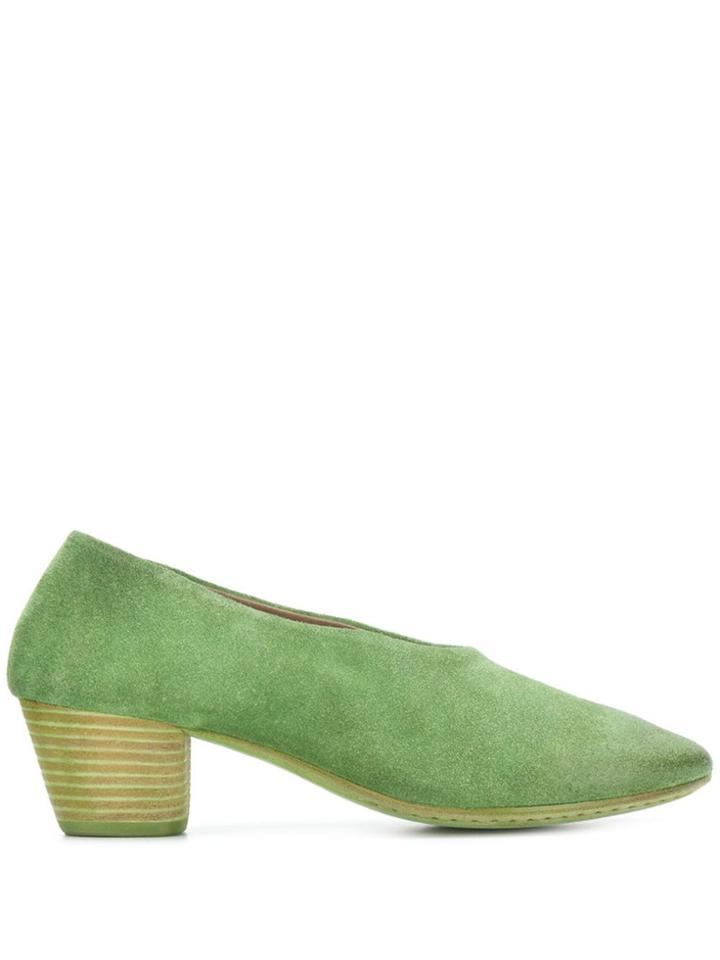 Marsèll Almond-toe Pumps - Green