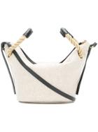 Ports 1961 Braided Handle Bucket Bag - Nude & Neutrals