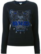 Kenzo 'tiger' Sweatshirt, Size: Medium, Black, Cotton