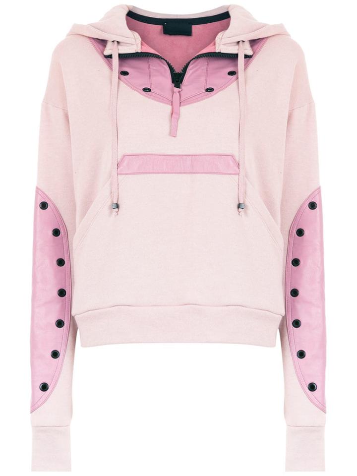 Andrea Bogosian Panelled Sweatshirt - Pink