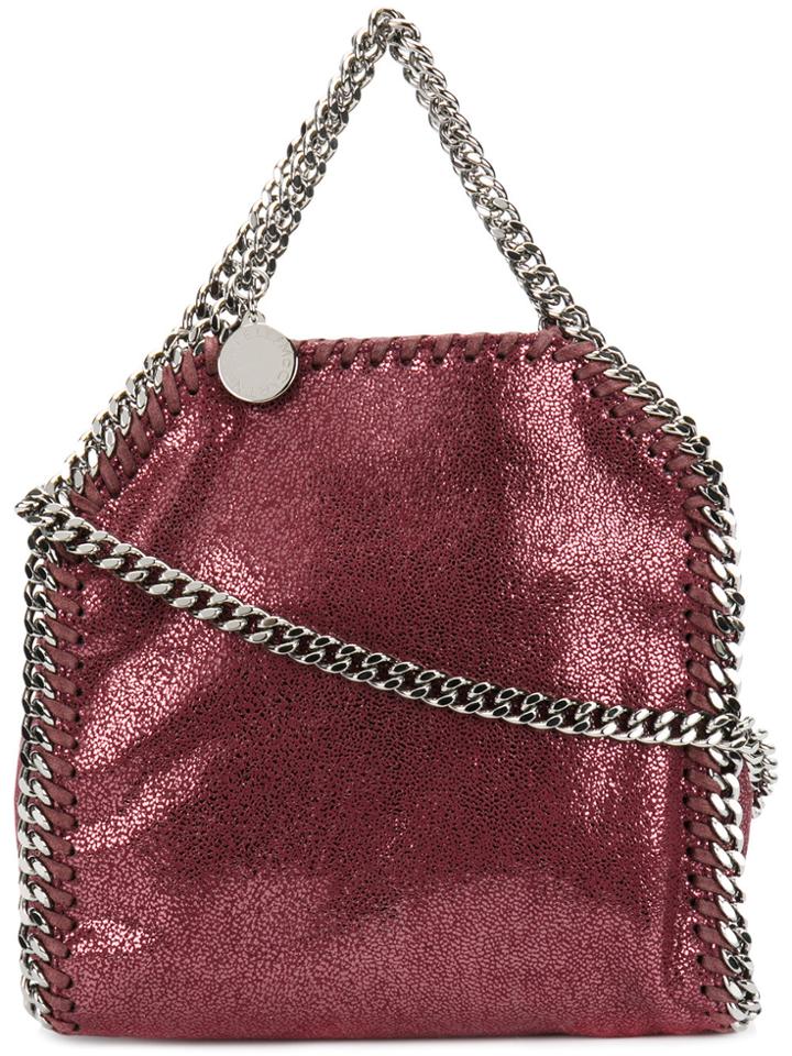 Stella Mccartney Mini Falabella Tote - Pink & Purple