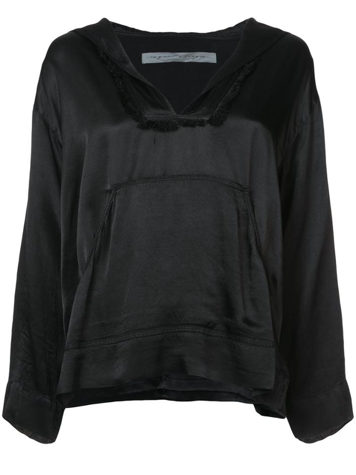 Raquel Allegra V-neck Blouse - Black
