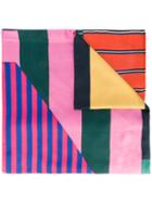 Pierre-louis Mascia - Contrast Scarf - Women - Cotton - One Size, Cotton