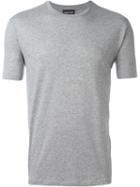 Emporio Armani Classic T-shirt, Men's, Size: M, Grey, Cotton